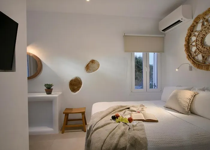 Mykonos Heaven - Sea View & Outdoor Hot Tub Вилла Mykonos Town