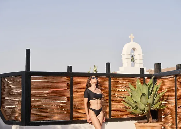 فيلة Mykonos Heaven - Sea View & Outdoor Hot Tub