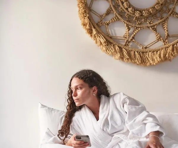 Mykonos Heaven - Sea View & Outdoor Hot Tub فيلة