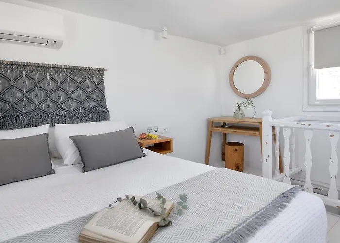 Mykonos Heaven - Sea View & Outdoor Hot Tub فيلة Mykonos Town