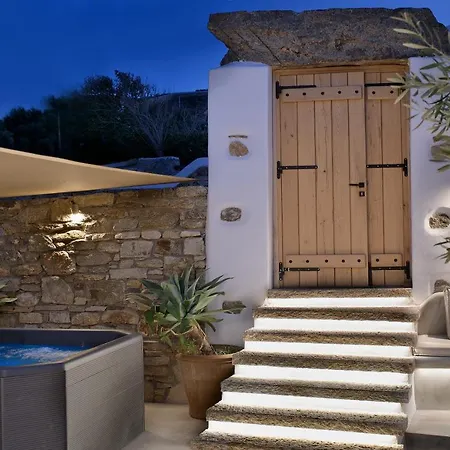 Mykonos Heaven - Sea View & Outdoor Hot Tub Βίλα Mykonos Town